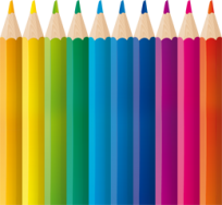 lápices de colores, lápices de colores 9339363 PNG