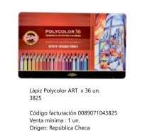 Lapices De Colores Koh-I-Noor Polycolor Art x 36 Largos En Lata Cod. 089071043825