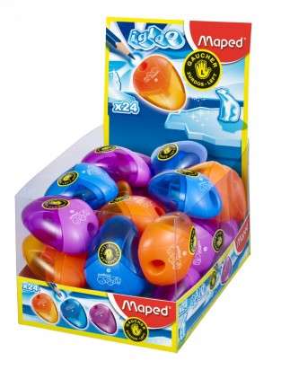 Sacapuntas Maped Igloo Para Zurdos 1 Filo. Cod. 032211