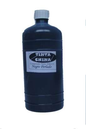 Tinta China Señorita X  500 Cc. Negro Perlado. Cod.110-03