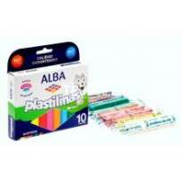 Plastilina Alba x 10 Unid. Surtido Cod. 8775-996-810