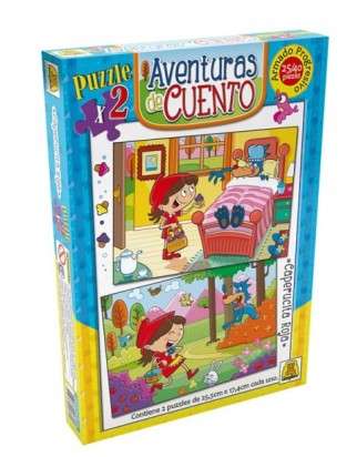 Puzzle Implas Caperucita Roja 25/40 Piezas. Cod.32