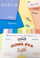 Goma Eva Pax 40 x 60 Cms. Pastel Terracota x 10 Unid. Cod. 139703Ot