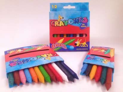 Crayon Señorita x  6 Unid. Cortos Cod. 106-01