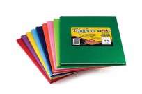 Cuaderno Triunfante 1 2 3 - 19 x 24 Tapa Carton Araña Verde Manzana x 50 Hjs. Rayado - 90 G/M2 Cod. 452123