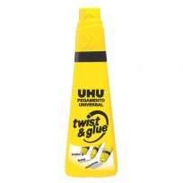 Pegamento Universal Uhu Twist & Glue x 90 Grs. Cod.U40451