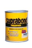 Adhesivo De Contacto Suprabond Extra Fuerte Transparente x  500 Ml. Lata Cod. Sbd Tr 1/2