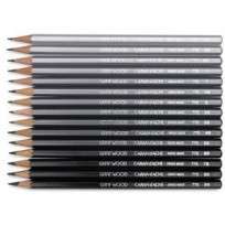 Lapiz Grafito Caran Dache Grafwood  5B  x 3 Unid. 775-255 Cod. 08902511255