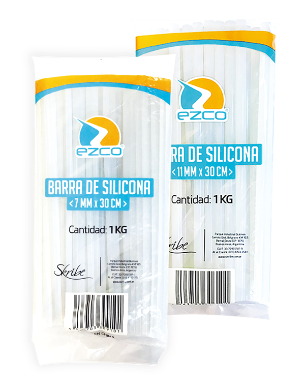Barra Ezco De Silicona 7.3 Mm. x 1 Kg. Cod. 601051