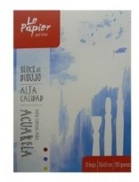 Block Le Papier Aquarell A4 Emblocado 280 Grs. x 10 Hjs. Cod. 17410002004104