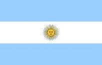 Bandera Argentina De Flameo Nuevo Milenio 45 X 72 Poliester 70 Grs. Con Sol Reforzada Cod.1102