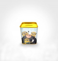 Alcancia Cubo Square Minions Cod.Halsqmns