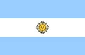 Bandera Argentina De Flameo *60x90cms* - Reforzada