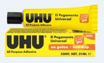 Pegamento Universal Gel Uhu x 31 Ml. Cod.U34355