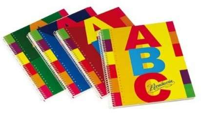 Cuaderno Rivadavia ABC 21 x 27 Con Espiral x  60 Hjs. Cuadriculado Cod. 359053