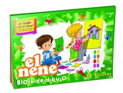 Block El Nene De Dibujo Nro. 5 Color x 24 Hjs. Cod. 211124
