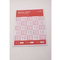 Etiqueta S. Paper Inkjet/Laser Matte A4 - Hoja Entera 75 Grs. x  25 Hjs. Cod. Sp. E.A. x 25