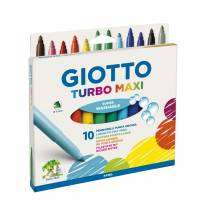 Marcador Escolar Giotto Turbo Maxi x 10 Unid. Cod. 454000Es