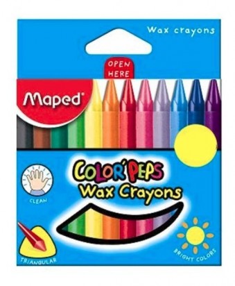 Crayon Maped Color Peps x 12 Unid. Cod. 861011