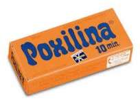 Masilla Epoxi Poxilina 10 Min. x   70 Grs.  Cod. 00187