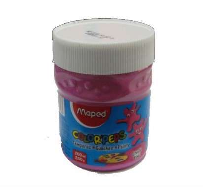 Tempera Maped Color Peps Pote x 200 Ml./250 Grs. Rosa Amoroso Cod. 826616