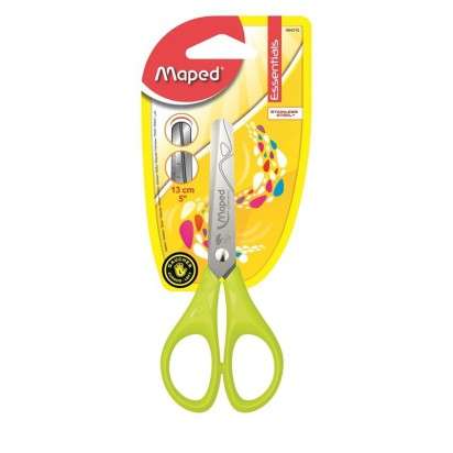 Tijera Escolar Maped Essential Para Zurdos 13 Cms. En Blister Cod.  464310