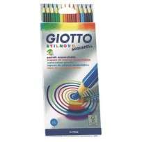 Lapices De Colores Giotto Stilnovo Acuarelable x 12 Largos  Cod. 255700Es