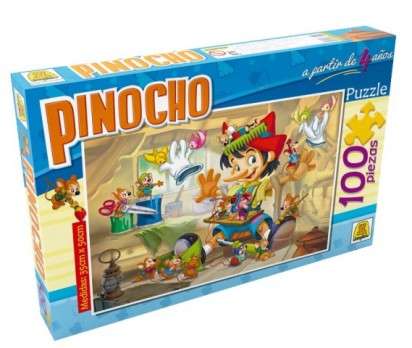 Puzzle Implas Pinocho 100 Piezas. Cod.211