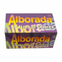 Tiza Alborada Color Comun Amarillo Caja x 144 Unid. Cod. Ta/144/C/Amarillo
