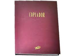 Libro Rab Copiador Oficio 26 x 36 Cms. Tapa Dura x  100 Pag. Cod. 2636/100