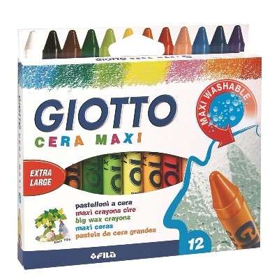 Crayon Giotto Maxi x 12 Unid. Cod. 202202Es