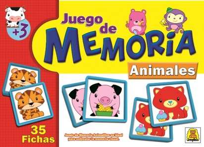 Juego De Memoria Implas Animalitos Cod.257