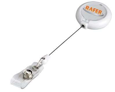 Broche Rafer Retractil Extensible Con Clip Cod. 11721