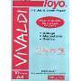 Papel Toyo Vivaldi A4 120 Grs. Celeste x 10 Hjs. Cod. 17010004008