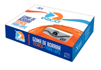 Goma De Borrar Ezco Plastica Lapiz x 30 Unid. Cod. 200330