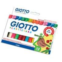 Plasticina Giotto Natural 12 Colores Cod. 300005Es