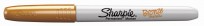 Marcador Permanente Sharpie Fino ( 0,9 Mm.) Metallic Bronce  Cod. 1858003