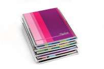 Cuaderno Triunfante Linea Tecno 16 x 21 Con Espiral Tapa Flexible x 80 Hjs. Cuadriculado - 90 G/M2 Cod. 145254