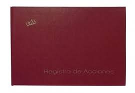 Libro Rab Registro Para Sociedades Anonimas De Acciones 1 Mano 33 x 23 Cms. Tapa Dura x 50 Folios Cod. 2311