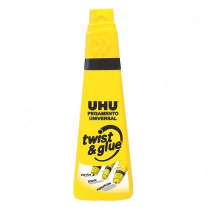 Pegamento Universal Uhu Twist & Glue x 90 Grs. Cod.U40451