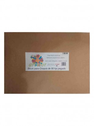 Block Arcolor Para Acuarelas Emblocado X 25 Hjs. 180Grs. 35 x 50 .Cod. Blo503