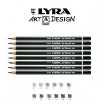 Lapiz Grafito Lyra Rembrandt Art-Design 6B Cod. 1110106