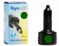 Tinta Para Sellos Toyo x 30 Cc. Verde Cod. 19310020004