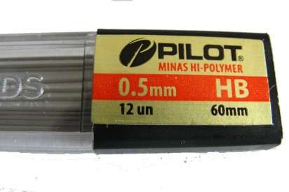 Minas Pilot / Toyo HB 0,5 Mm. En Tubo Cod. 10210005001