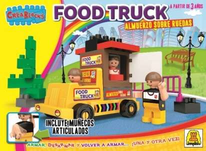 Juego Implas Bloques Y Construccion Food Truck Cod.159