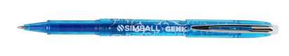 Roller Simball Gel Genio Plus Borrable A Friccion  Azul Cod. 206320101