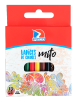 Lapices De Colores x 12 Largos 1/4 Bulto 60 Unid. Cod. LC12L/B - Red Librera