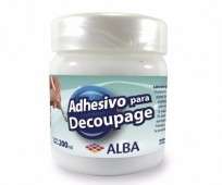 Adhesivo Alba Para Decoupage x 200 Grs. Cod. 8281-999-390