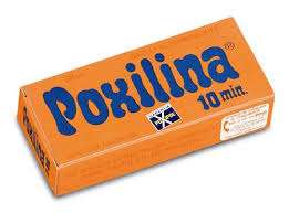 Masilla Epoxi de 2 Componentes 70g Poxilina