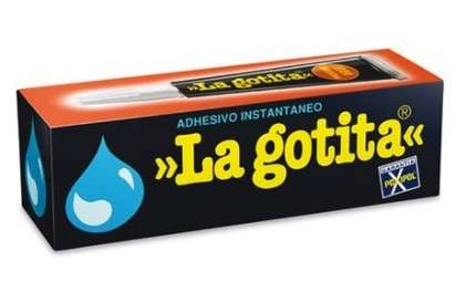 Adhesivo Instantaneo La Gotita Pomo x 2 Ml. Cod. 01718